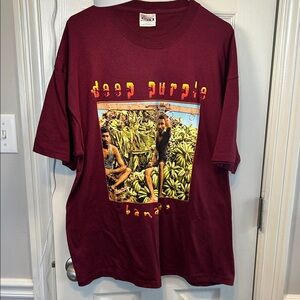 VTG-Deep Purple Bananas concert Graphic Men's Shirt - NWOT